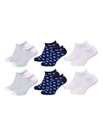 Meias Curtas Mulher TWINDAY - Pack de 6