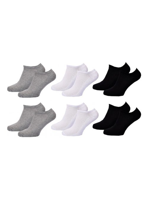Meias Curtas Mulher TWINDAY - Pack de 6 - Kiabi Meias Curtas Mulher TWINDAY - Pack de 6 - Kiabi