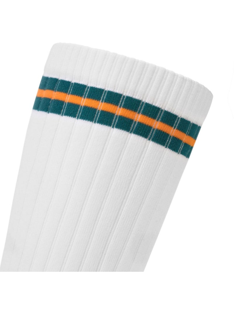 Meias de cano alto para ténis Branco - Kiabi