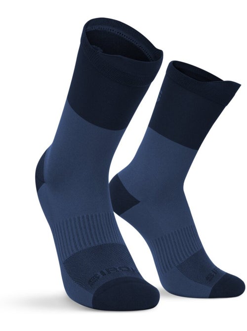 Meias de cano alto para trail running - Kiabi