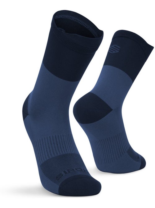 Meias de cano alto para trail running - Kiabi