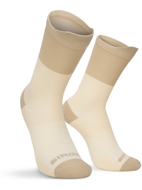 Meias de cano alto para trail running - Kiabi