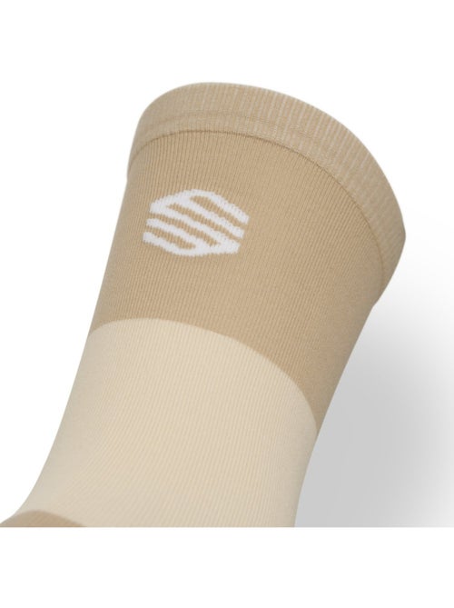 Meias de cano alto para trail running - Kiabi