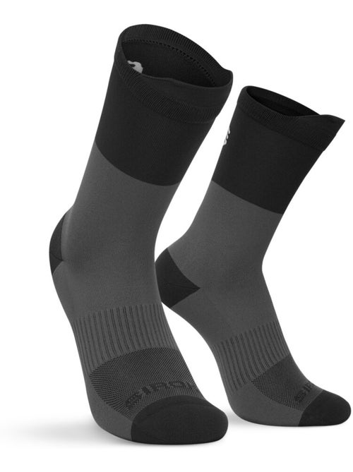 Meias de cano alto para trail running - Kiabi