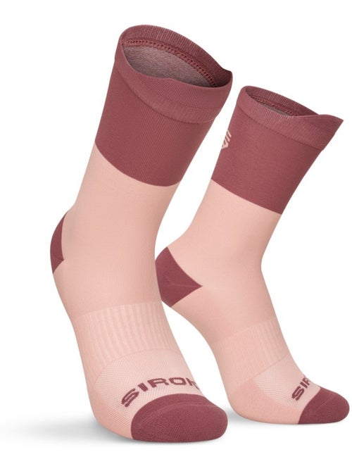Meias de cano alto para trail running - Kiabi