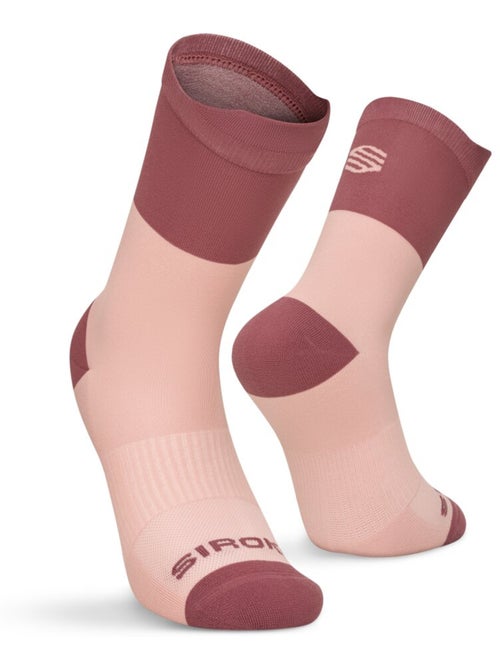 Meias de cano alto para trail running - Kiabi