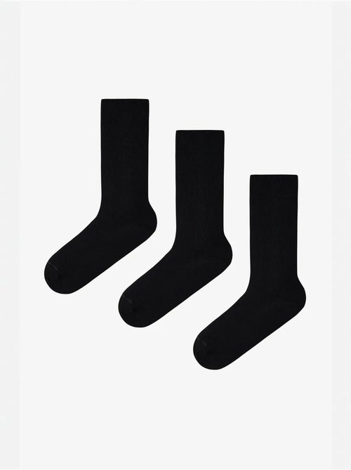 Meias de cano baixo masculinas e.basic 3 pares penti - Kiabi Meias de cano baixo masculinas e.basic 3 pares penti - Kiabi