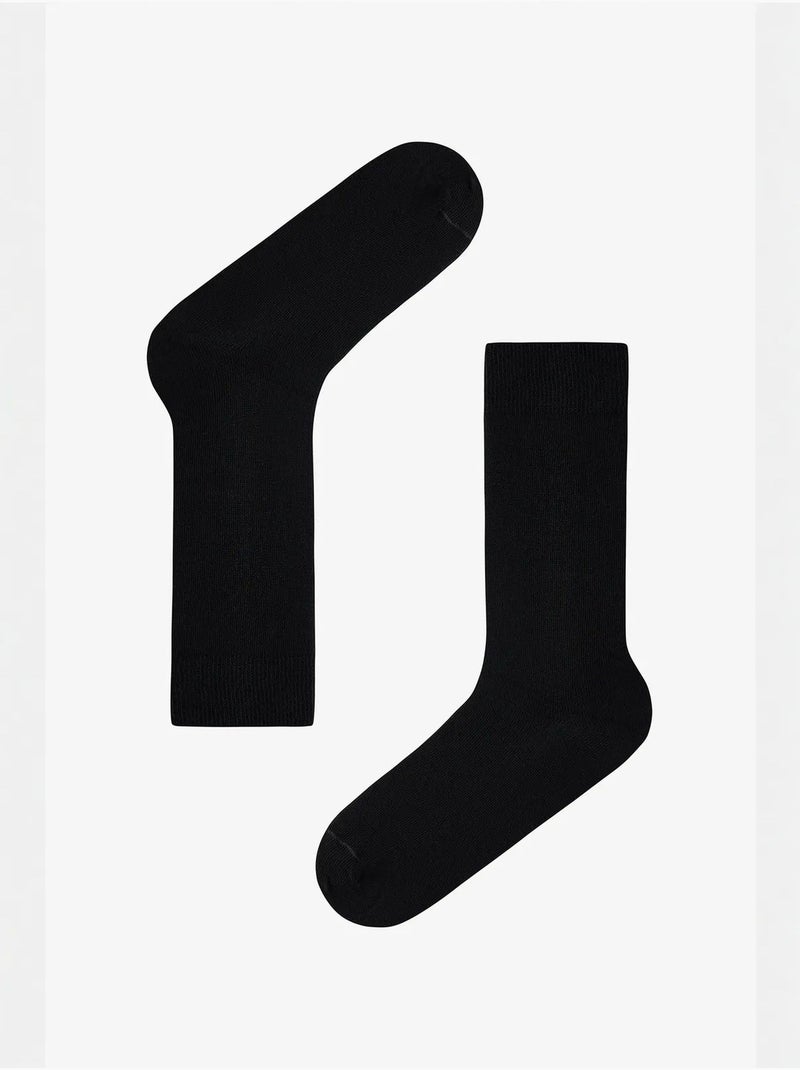 Meias de cano baixo masculinas e.basic 3 pares penti Preto - Kiabi