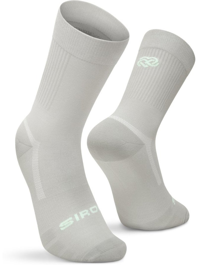 Meias de cano médio boombastic Branco Cinza - Kiabi