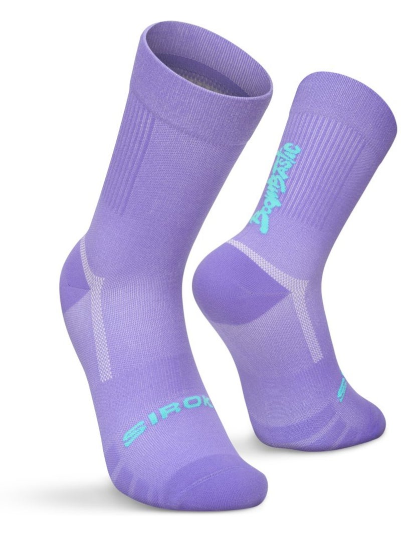 Meias de cano médio boombastic Roxo - Kiabi