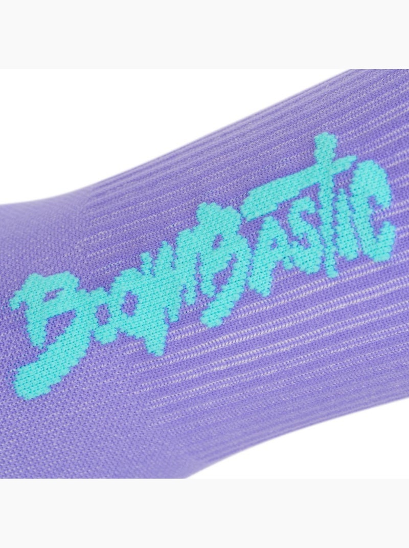 Meias de cano médio boombastic Roxo - Kiabi