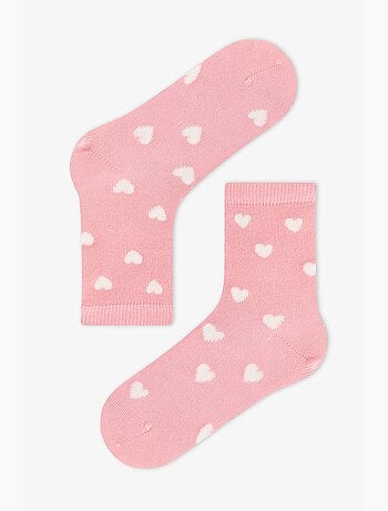 Meias de cano médio estampadas season fun, pack de 2 penti