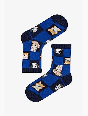 Meias de cano médio para menino the paw club par penti