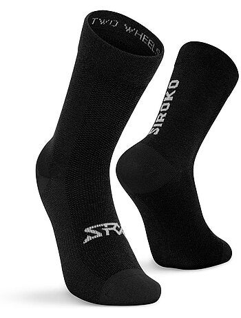 Meias de ciclismo com lã merino