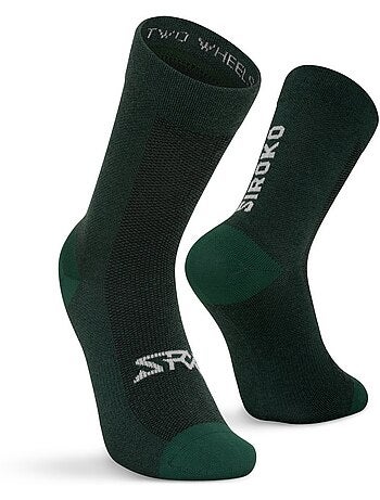 Meias de ciclismo com lã merino