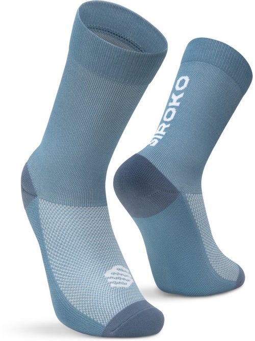 Meias de ciclismo de inverno de cano médio - Kiabi