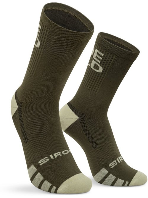 Meias de ciclismo gravel de cano médio - Kiabi Meias de ciclismo gravel de cano médio - Kiabi
