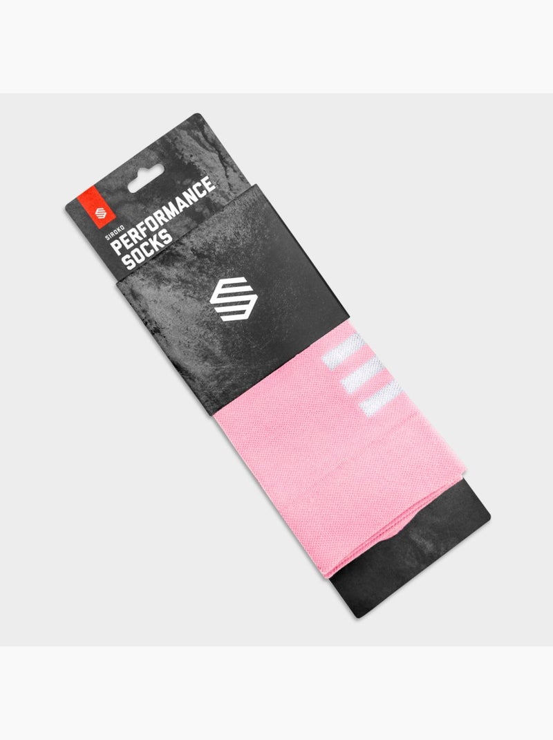 Meias de ciclismo Rosa - Kiabi