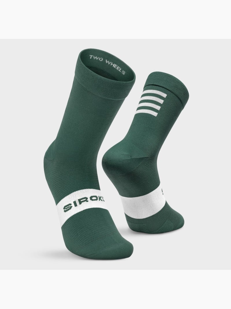 Meias de ciclismo Verde escuro - Kiabi