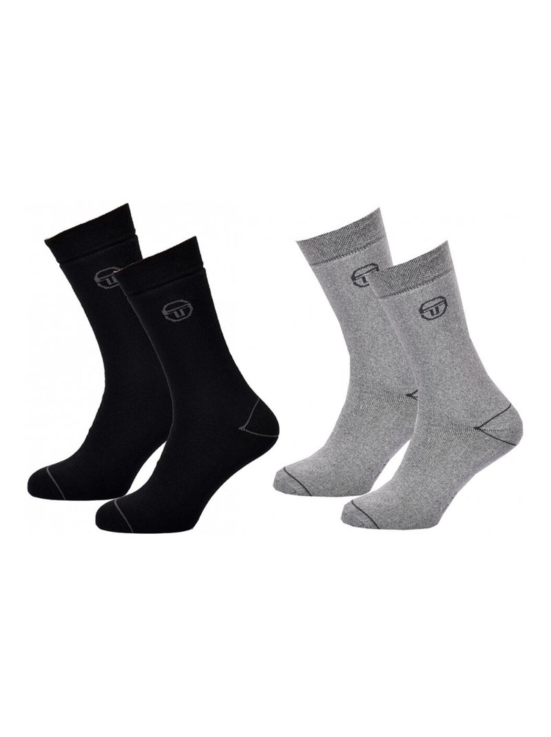 Meias de Cidade homem SERGIO TACCHINI - Pack de 10 Multicolorido - Kiabi
