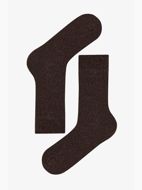 Meias de homem terra classic com padrão losango, par penti - Kiabi Meias de homem terra classic com padrão losango, par penti - Kiabi