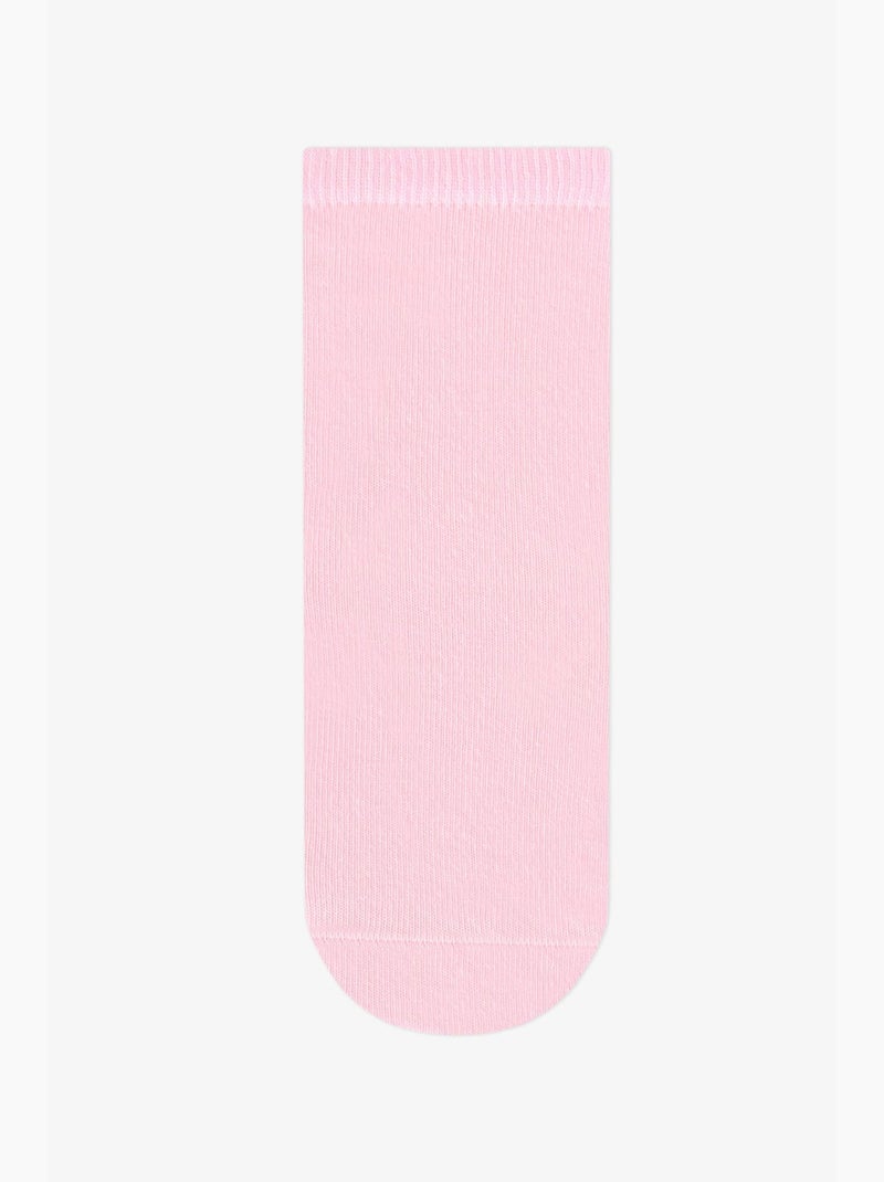 Meias de menina sparkle princess com padrão princesa, 2 pares penti Rosa/Branco - Kiabi