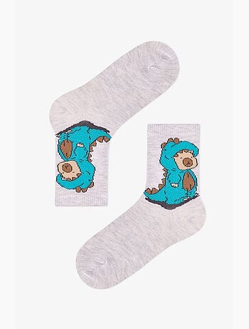 Meias de menino lovers às riscas, 2 pares penti