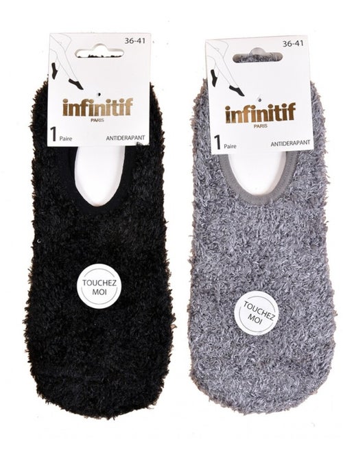 Meias de mulher INFINITIF - Pack de 2 - Kiabi Meias de mulher INFINITIF - Pack de 2 - Kiabi