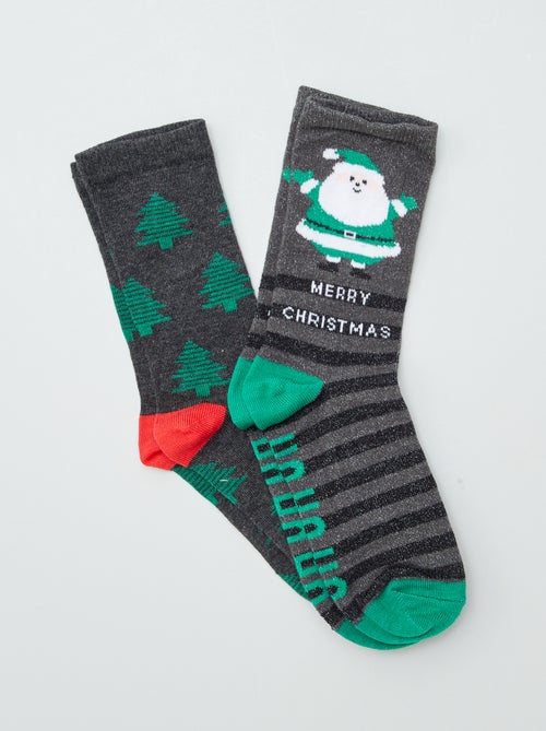 Meias de Natal  - Lote de 2 - Kiabi