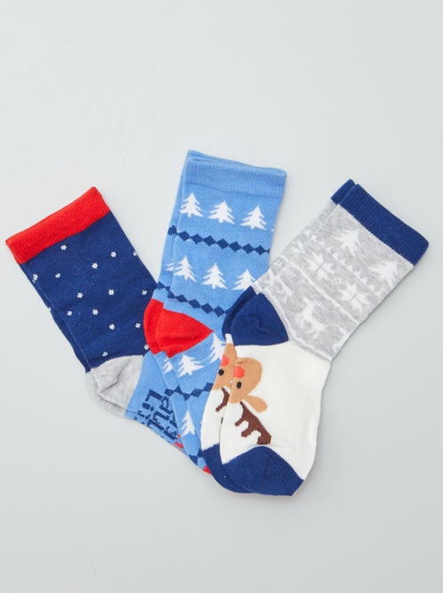 Meias de Natal - lote de 3 - Kiabi