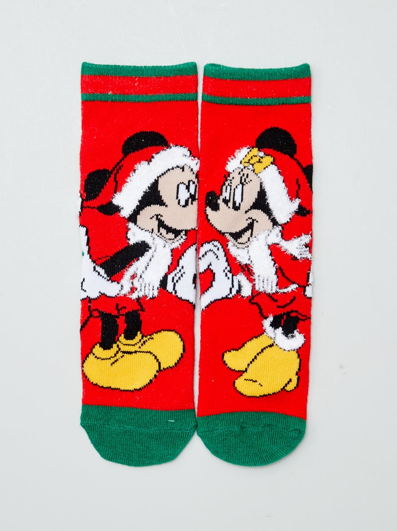 Meias de Natal 'Disney' VERMELHO - Kiabi