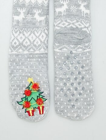Meias de Natal forradas