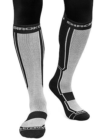 Meias de snowboard de lã