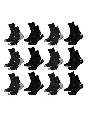 Meias de Trabalho TRACTO Homem Resistência Pro - Pack de 12