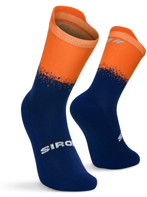 Meias de trail running de cano médio - Kiabi