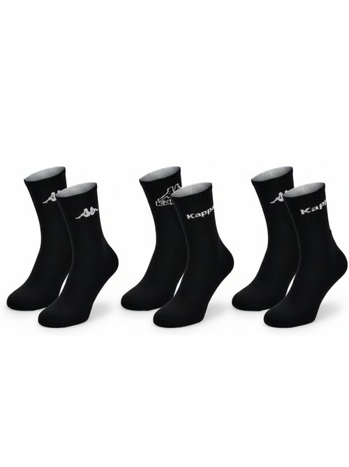 Meias Desportivas KAPPA CREW - Pack de 9 Pares - Kiabi Meias Desportivas KAPPA CREW - Pack de 9 Pares - Kiabi