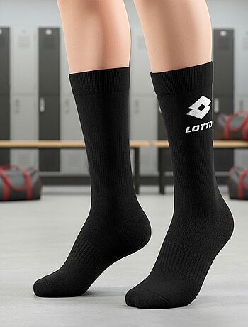 Meias desportivas lotto crew - pack de 6 pares
