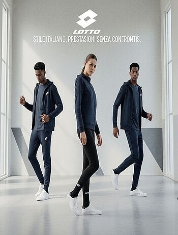 Meias desportivas lotto crew - pack de 6 pares