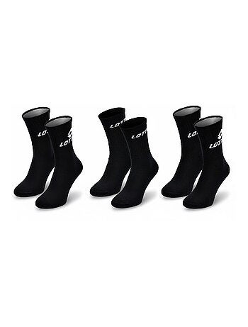 Meias desportivas lotto crew - pack de 6 pares