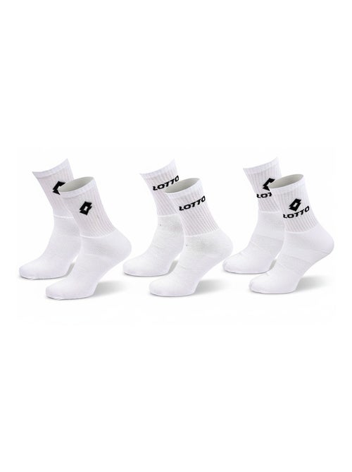 Meias Desportivas LOTTO CREW - Pack de 9 Pares - Kiabi Meias Desportivas LOTTO CREW - Pack de 9 Pares - Kiabi