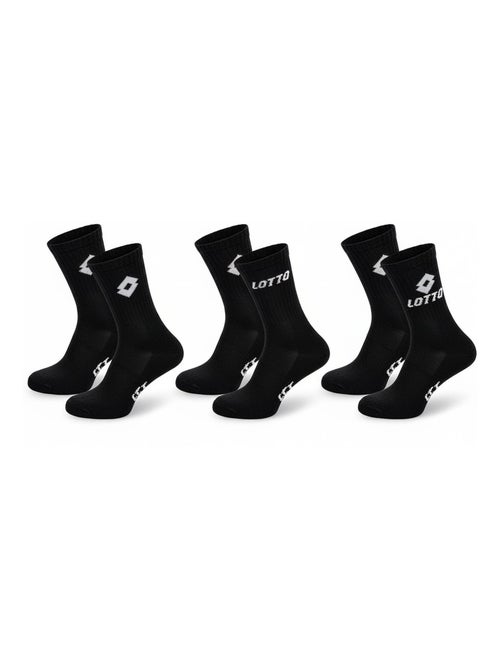 Meias Desportivas LOTTO CREW - Pack de 9 Pares - Kiabi Meias Desportivas LOTTO CREW - Pack de 9 Pares - Kiabi
