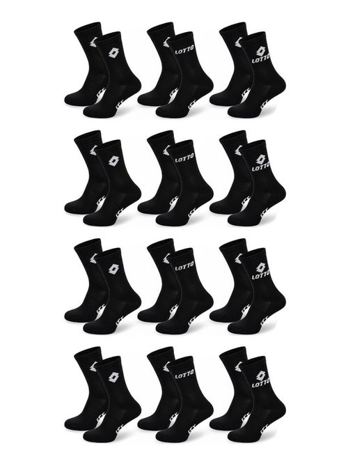 Meias Desporto LOTTO CREW - Pack 12 Pares - Kiabi Meias Desporto LOTTO CREW - Pack 12 Pares - Kiabi