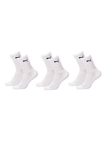 Meias Desporto PUMA Tennis CREW JUNIOR - Pack de 3