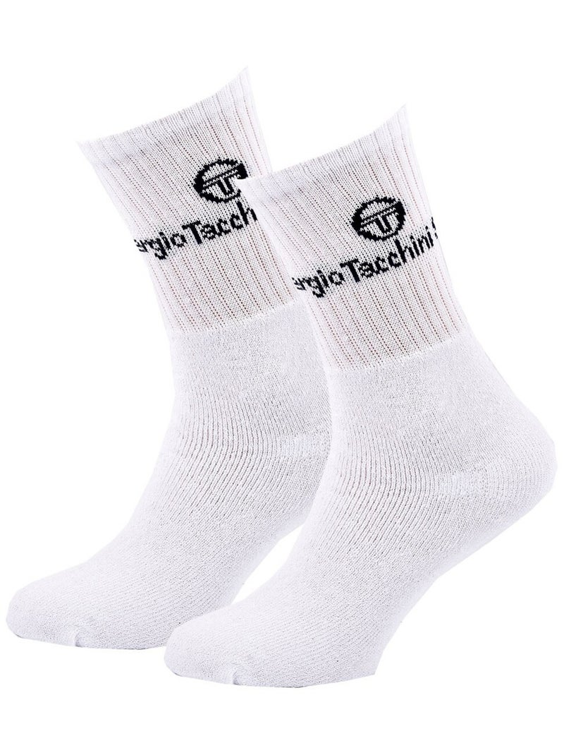 Meias Desporto SERGIO TACCHINI - Pack de 3 Pares Branco - Kiabi