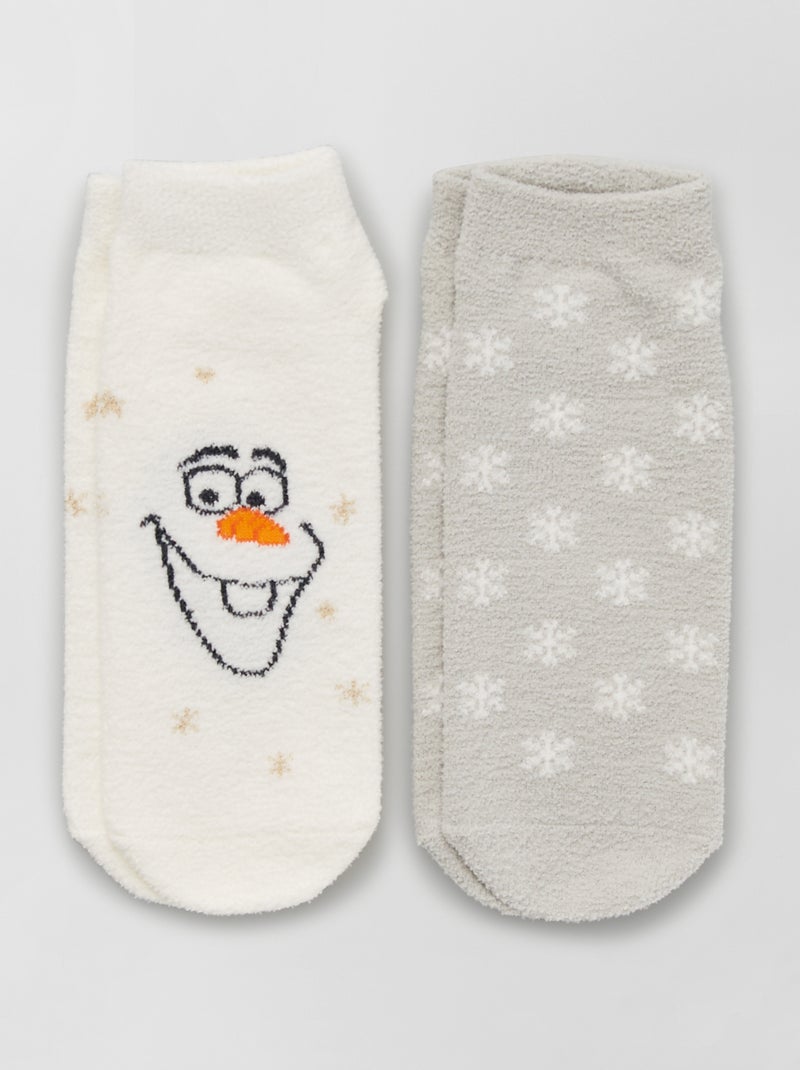 Meias 'Disney' em felpa BRANCO - Kiabi