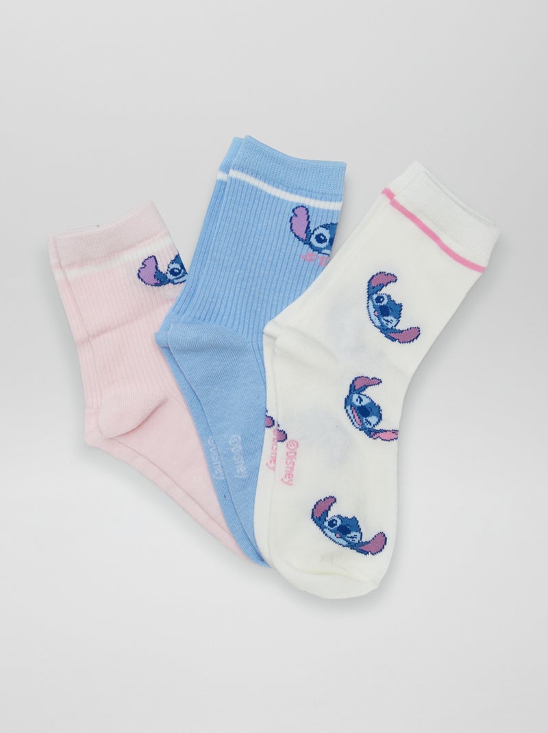 Meias 'Disney' 'Stitch' AZUL - Kiabi