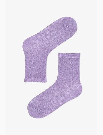 Meias essential colors menina, pack de 2 penti