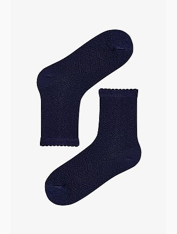 Meias essential colors menina, pack de 2 penti