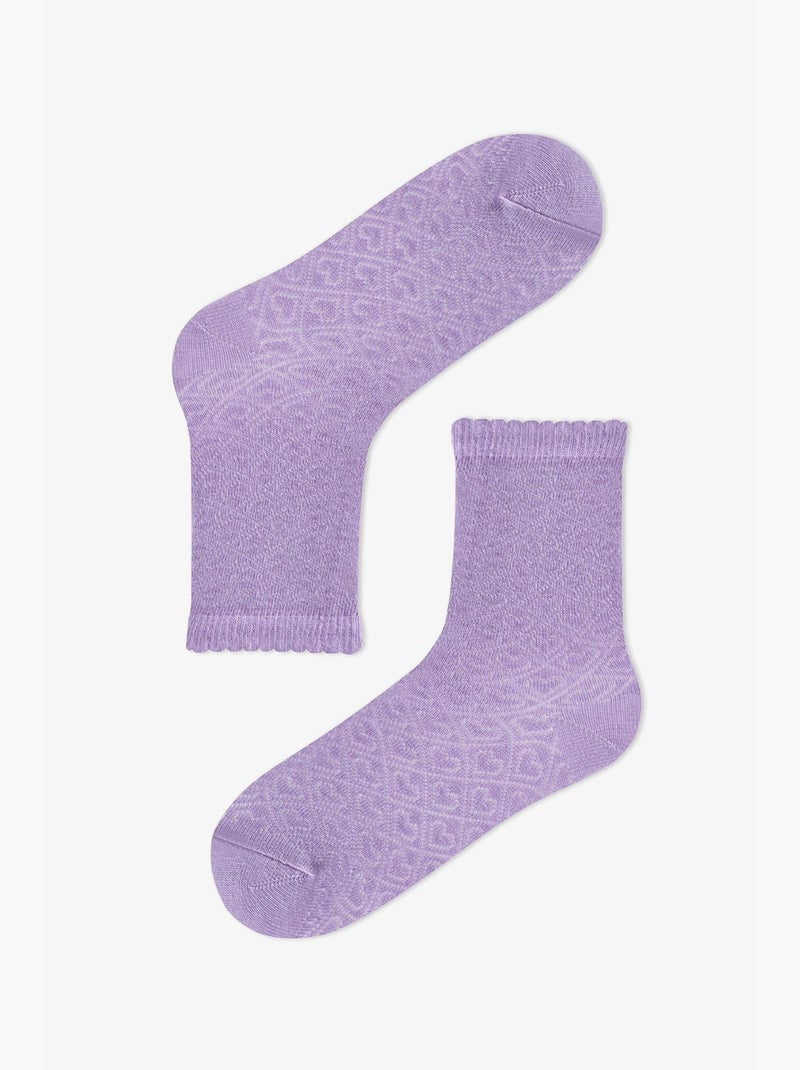 Meias essential colors menina, pack de 2 penti Azul-marinho - Kiabi