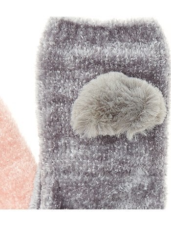 Meias fantasia em polar - Kiabi